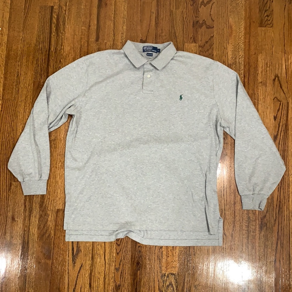 Long Sleeve Polo Shirt.